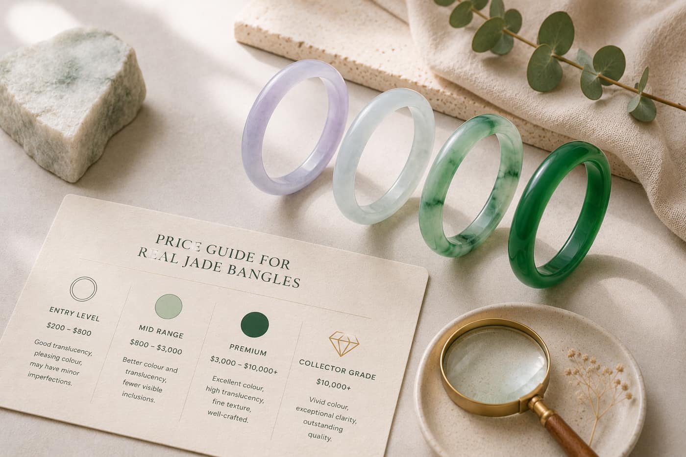 How Much Should a Real Jade Bangle Cost? (And Why Cheap Jade Is Not Always Fake)
